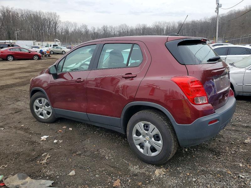 Photo 2 from auction – 2016 CHEVROLET TRAX LS with VIN 3GNCJKSBXGL246451