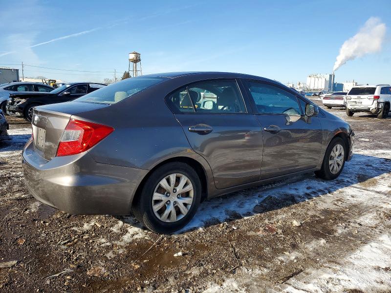 Photo 3 from auction – 2012 HONDA CIVIC with VIN 19XFB2F58CE343606