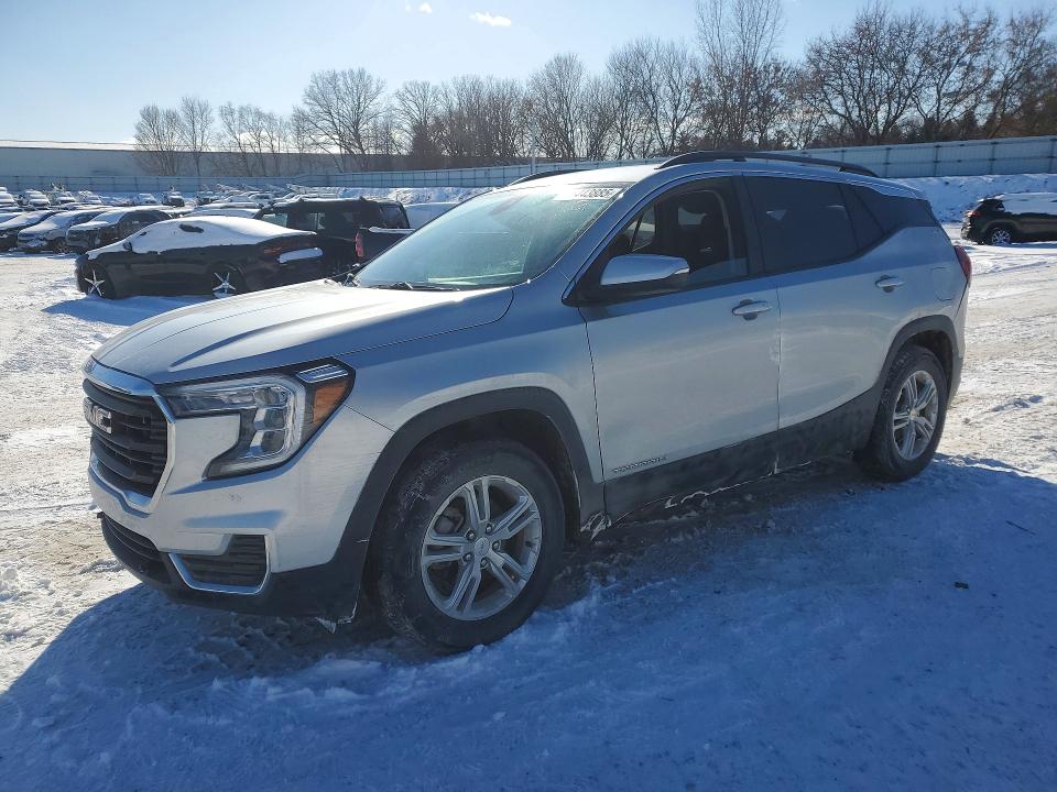 GMC TERRAIN SL 2022 with VIN 3GKALMEV5NL221003 - Photo from auction