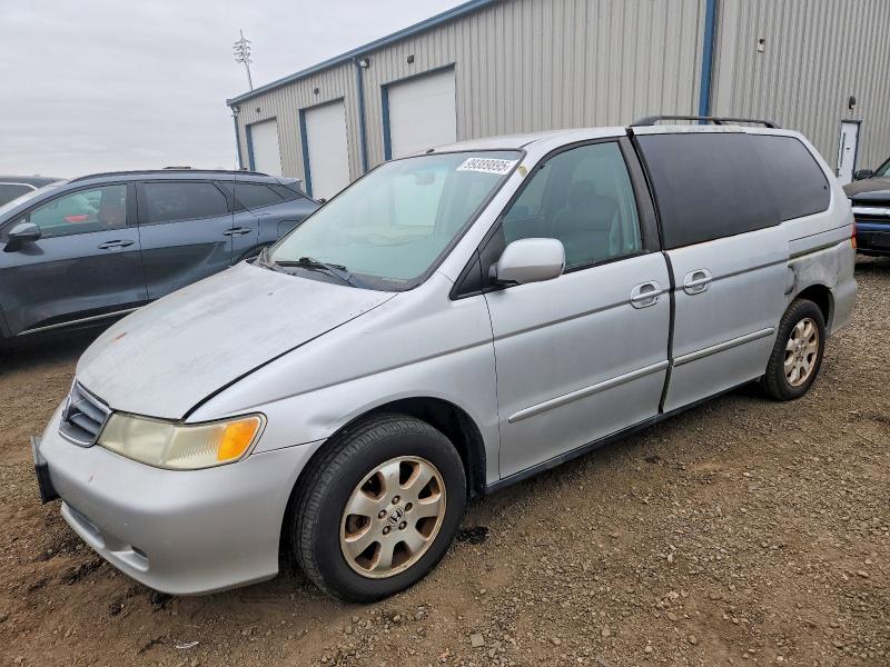 HONDA ODYSSEY EX 2002 with VIN 5FNRL18042B048291 - Photo from auction