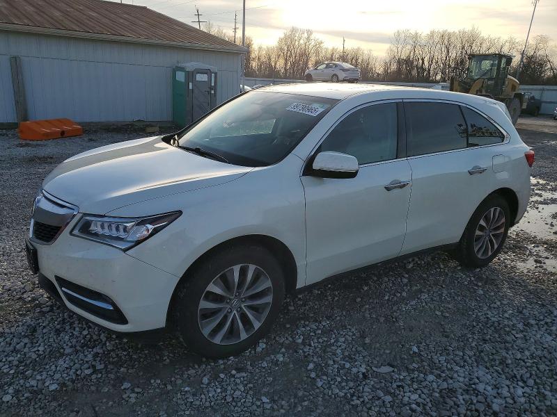 ACURA MDX TECHNO 2016 with VIN 5FRYD4H45GB045208 - Photo from auction