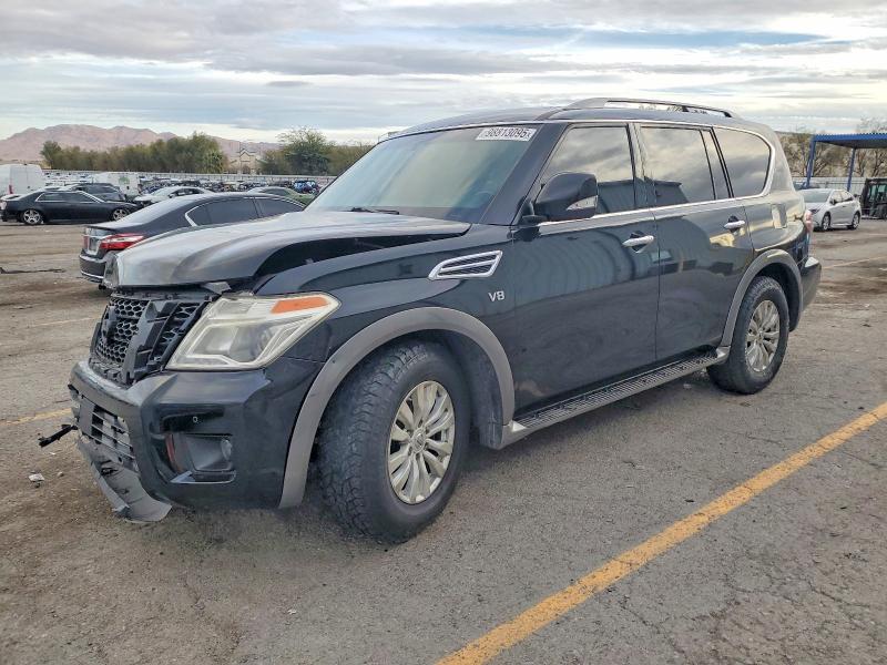 NISSAN ARMADA 2017 with VIN JN8AY2ND3H9008576 - Photo from auction