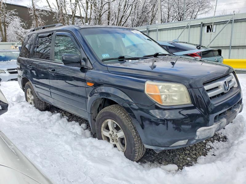 Photo 4 from auction – 2006 HONDA PILOT EX with VIN 2HKYF18466H544352