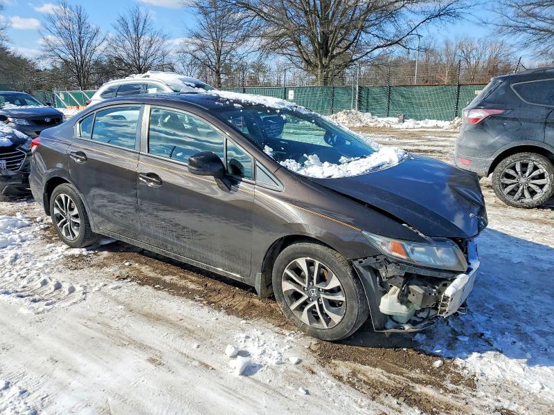 Photo 4 from auction – 2013 HONDA CIVIC EX with VIN 2HGFB2F8XDH533571