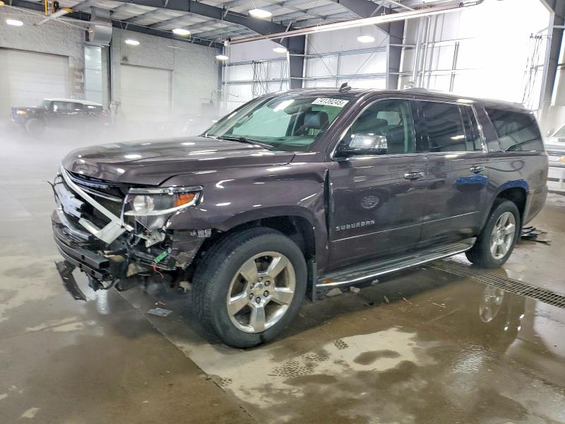 CHEVROLET SUBURBAN K 2015 with VIN 1GNSKKKCXFR274422 - Photo from auction