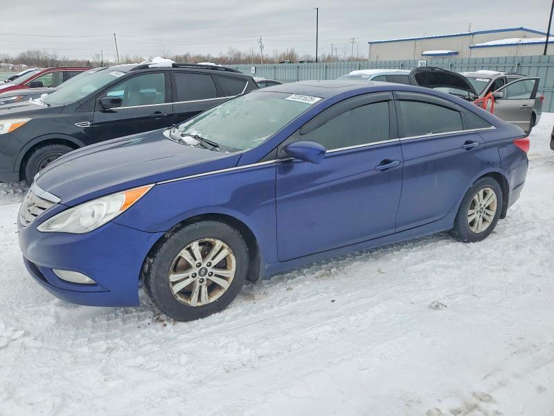 HYUNDAI SONATA GLS 2012 with VIN 5NPEB4AC6CH395129 - Photo from auction