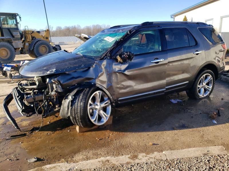 FORD EXPLORER L 2015 with VIN 1FM5K8F89FGB90596 - Photo from auction