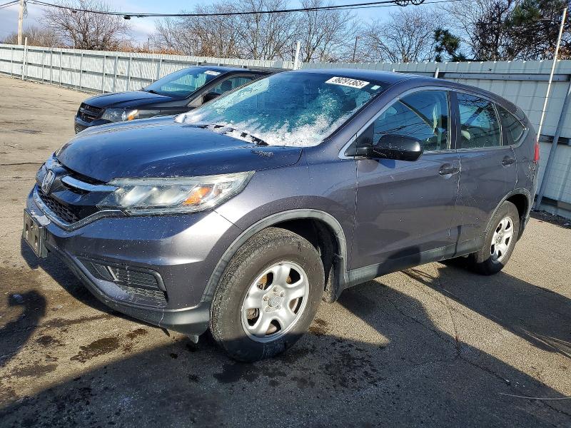 Photo 1 from auction – 2016 HONDA CR-V LX with VIN 5J6RM4H3XGL117704