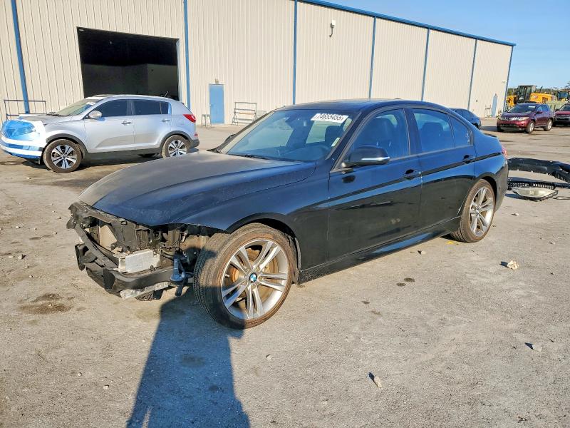 BMW 328 I 2015 with VIN WBA3A5G5XFNS83556 - Photo from auction