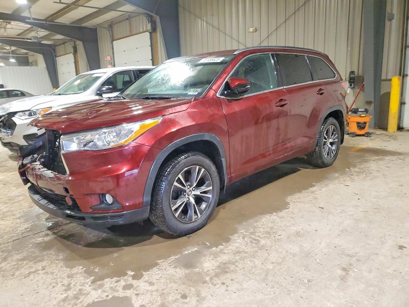 TOYOTA HIGHLANDER 2016 z numerem VIN 5TDJKRFH9GS281447 - Zdjęcie z aukcji