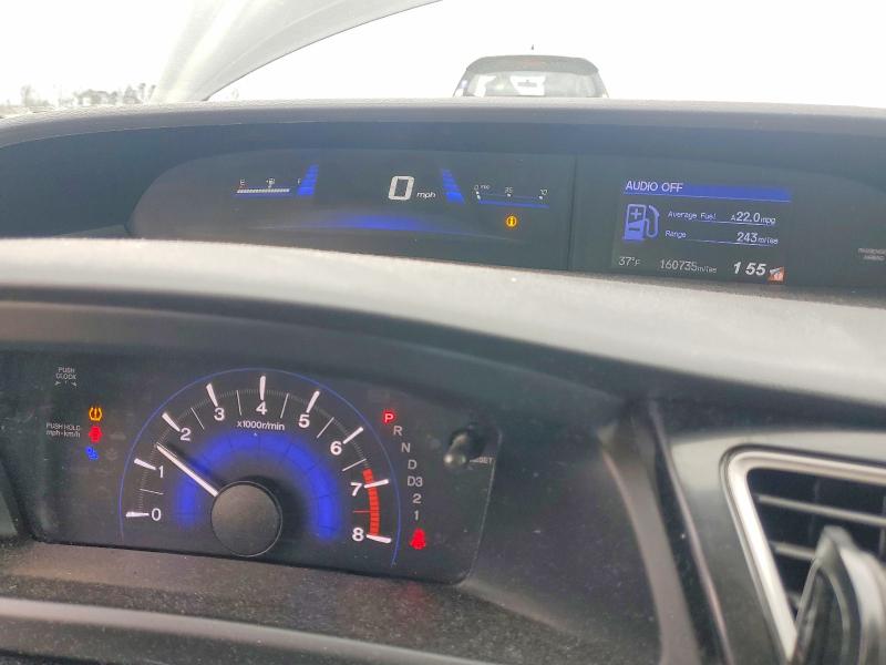 Photo 9 from auction – 2013 HONDA CIVIC with VIN 2HGFB2F89DH544478