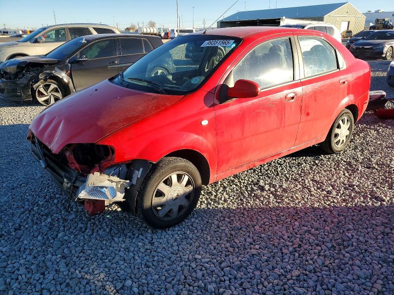 CHEVROLET AVEO BASE 2005 with VIN KL1TD52645B482491 - Photo from auction