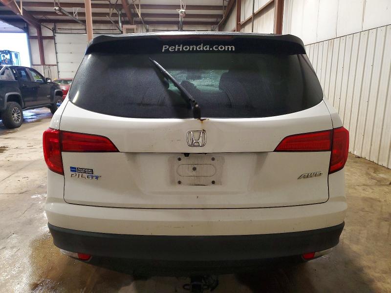 Photo 6 from auction – 2018 HONDA PILOT LX with VIN 5FNYF6H12JB031576