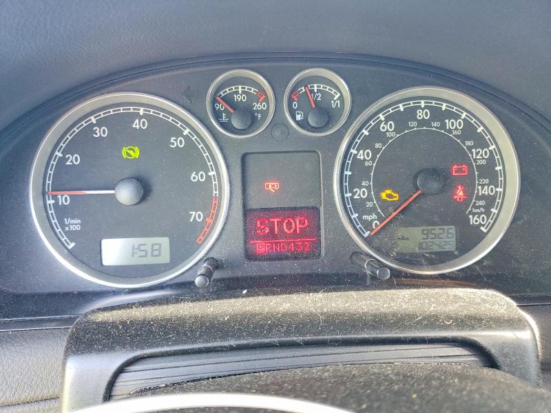 Photo 9 from auction – 2005 VOLKSWAGEN PASSAT GLX with VIN WVWYU63B85E135230