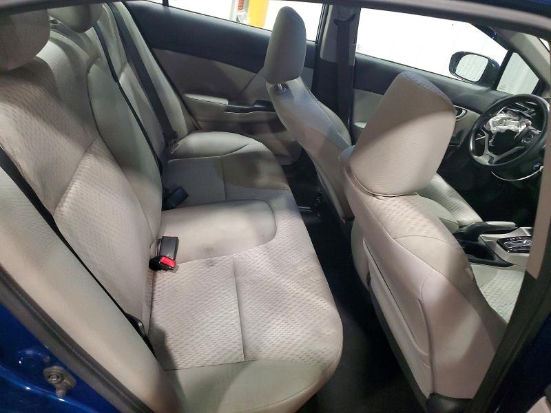 Photo 10 from auction – 2014 HONDA CIVIC LX with VIN 19XFB2F5XEE230369