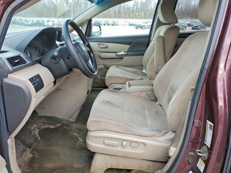 Photo 7 from auction – 2011 HONDA ODYSSEY EX with VIN 5FNRL5H49BB064996