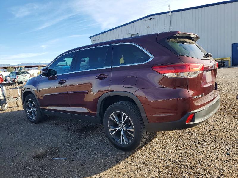 Photo 2 from auction – 2019 TOYOTA HIGHLANDER with VIN 5TDZZRFH3KS351869
