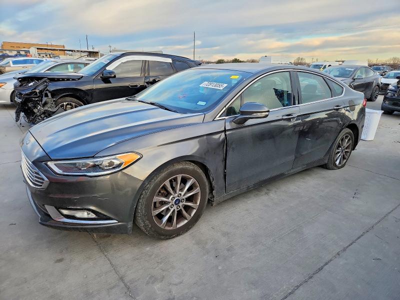 FORD FUSION SE 2017 with VIN 3FA6P0HD0HR129158 - Photo from auction