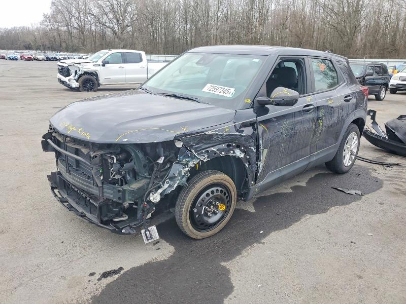 CHEVROLET TRAILBLAZER 2021 with VIN KL79MMS27MB066067 - Photo from auction