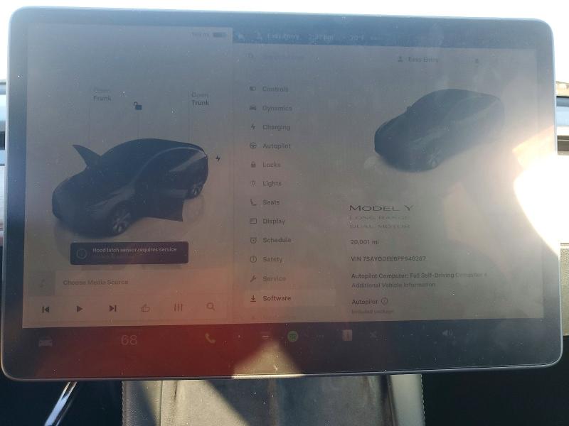 صورة رقم 9 من المزاد - 2023 TESLA MODEL Y مع VIN 7SAYGDEE6PF946287