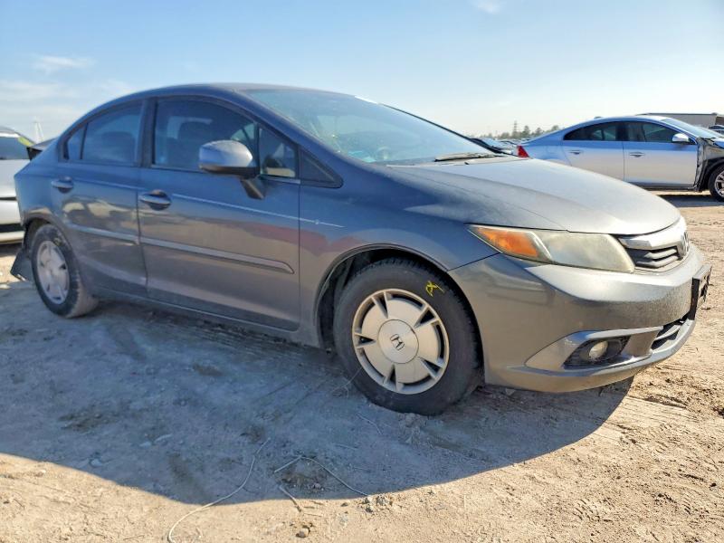 Photo 4 from auction – 2012 HONDA CIVIC HF with VIN 2HGFB2F62CH322510