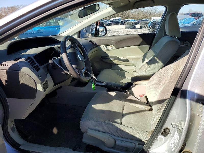 Photo 7 from auction – 2012 HONDA CIVIC LX with VIN 19XFB2F57CE101423
