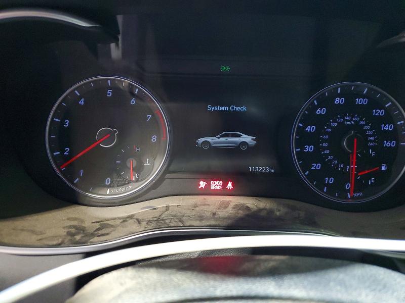 Photo 9 from auction – 2019 GENESIS G70 with VIN KMTG64LA3KU036335