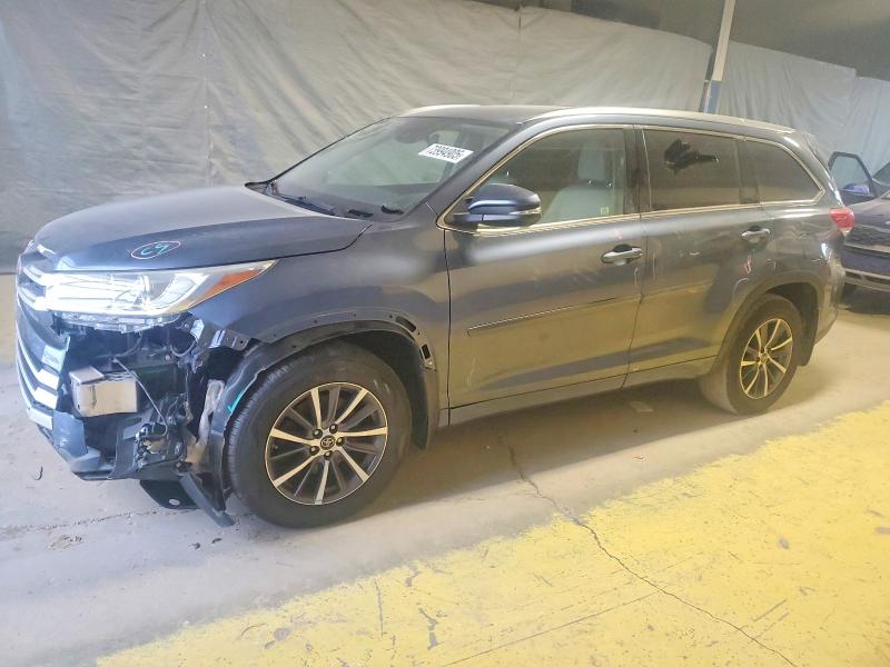 TOYOTA HIGHLANDER 2018 with VIN 5TDJZRFH3JS497359 - Photo from auction