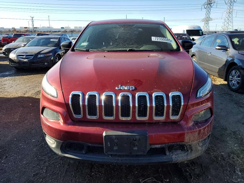Photo 5 from auction – 2014 JEEP CHEROKEE S with VIN 1C4PJMAB7EW190256