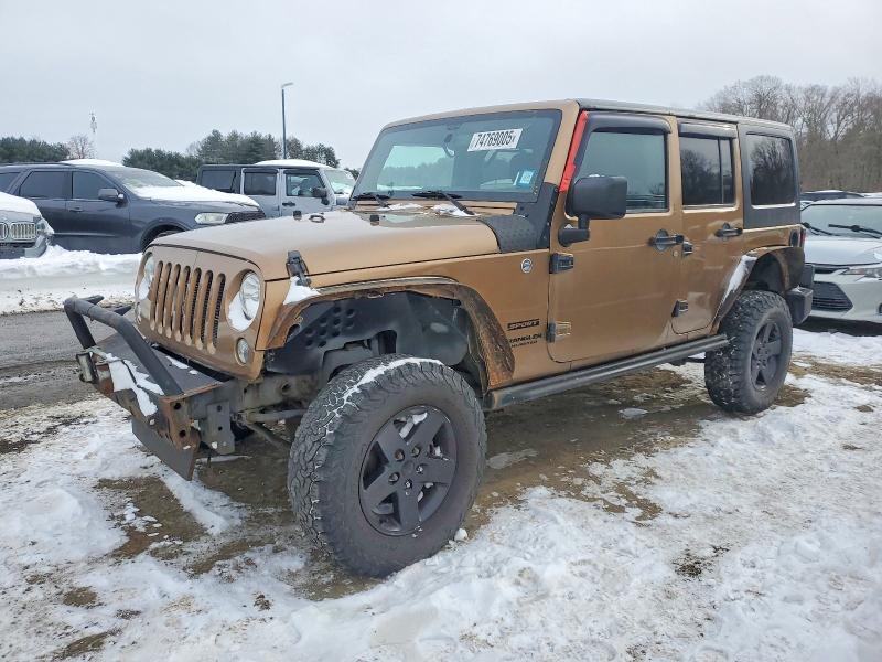JEEP WRANGLER U 2015 with VIN 1C4BJWDG3FL668365 - Photo from auction
