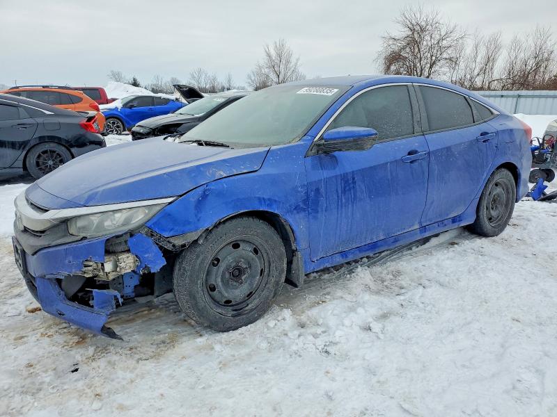 HONDA CIVIC LX 2018 with VIN 2HGFC2F55JH007315 - Photo from auction