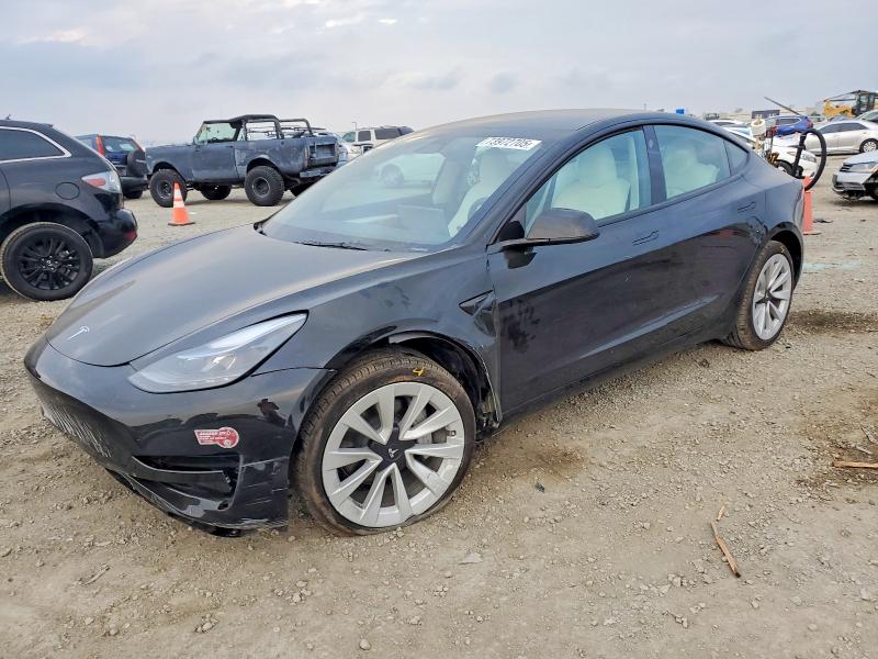 TESLA MODEL 3 2023 with VIN 5YJ3E1EA2PF715850 - Photo from auction