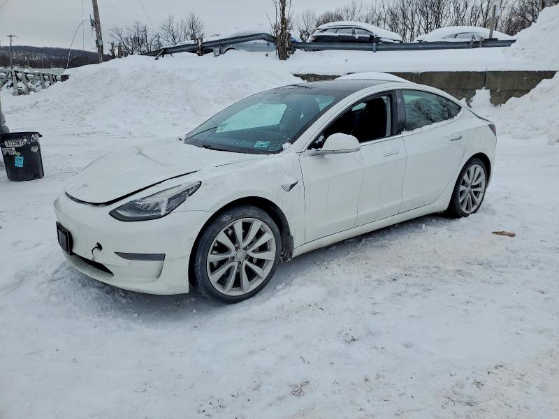 TESLA MODEL 3 2020 with VIN 5YJ3E1EAXLF745902 - Photo from auction
