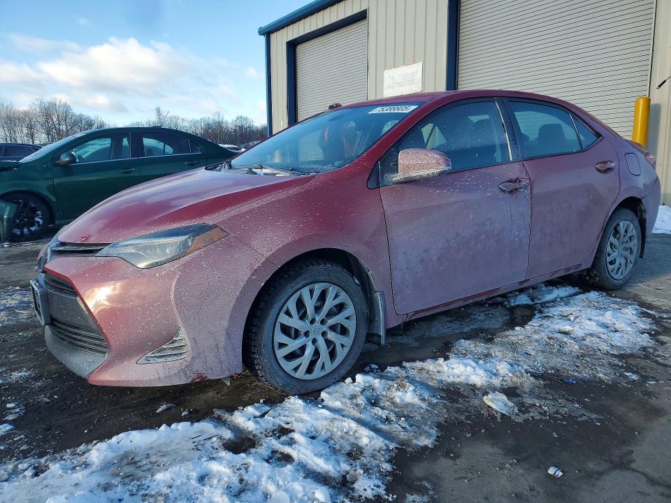 TOYOTA COROLLA L 2019 with VIN 2T1BURHE3KC222073 - Photo from auction