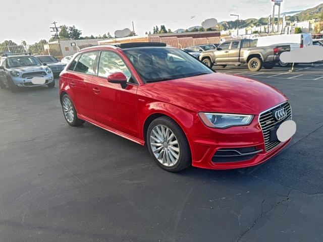 AUDI A3 E-TRON 2016 with VIN WAUUPBFF5GA151003 - Photo from auction