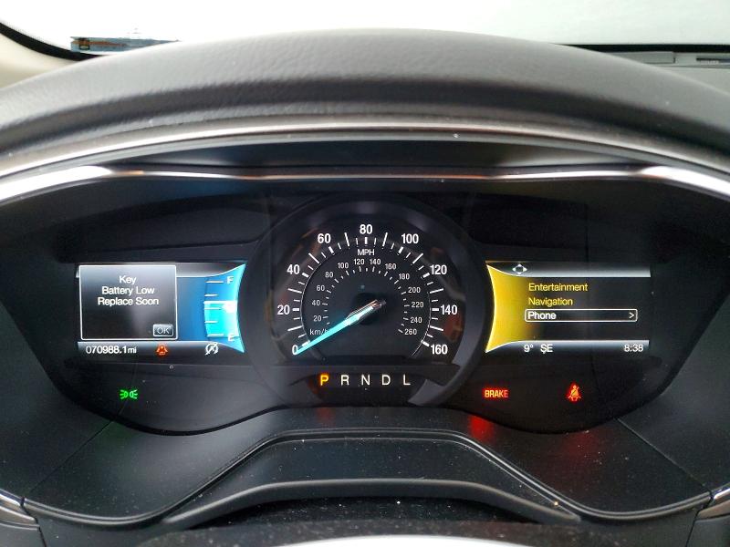 Photo 9 from auction – 2020 FORD FUSION SE with VIN 3FA6P0HDXLR103577