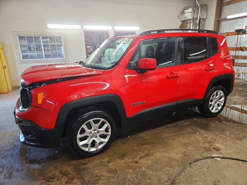 JEEP RENEGADE L 2017 with VIN ZACCJBBB4HPE64242 - Photo from auction