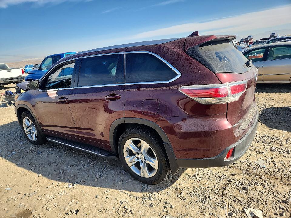Photo 2 from auction – 2015 TOYOTA HIGHLANDER with VIN 5TDDKRFH8FS119451