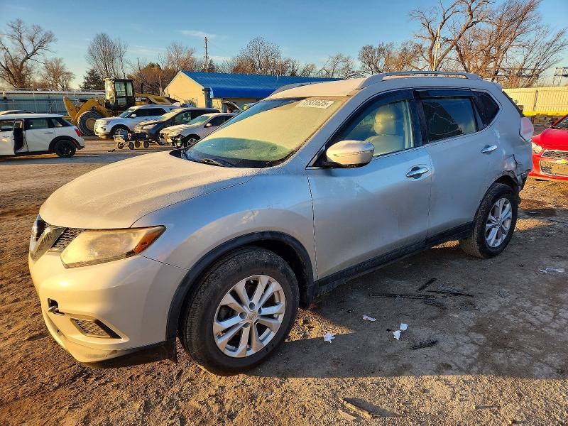 NISS ROGUE 2015 with VIN KNMAT2MT5FP515393 - Photo from auction