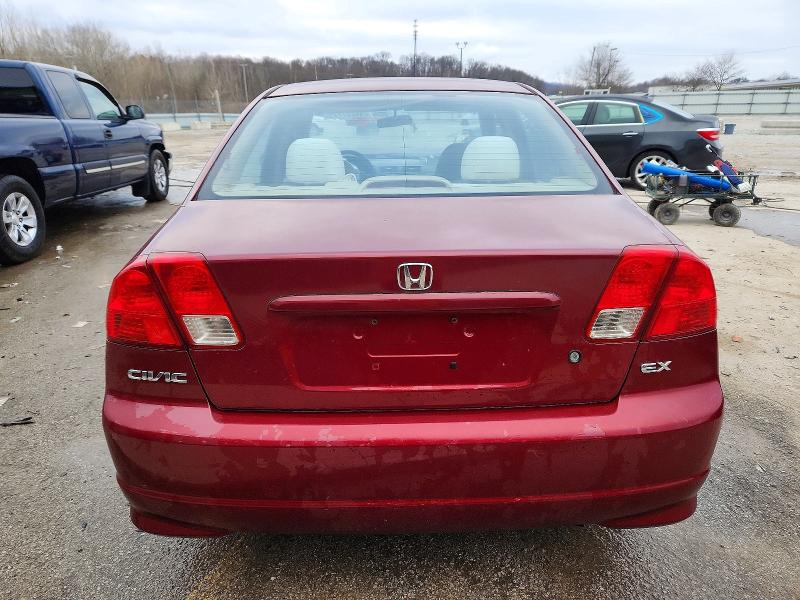 Photo 6 from auction – 2005 HONDA CIVIC EX with VIN 2HGES26805H531566