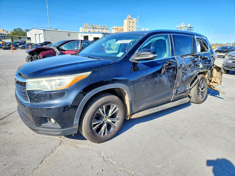 TOYOTA HIGHLANDER 2016 with VIN 5TDKKRFH9GS150295 - Photo from auction