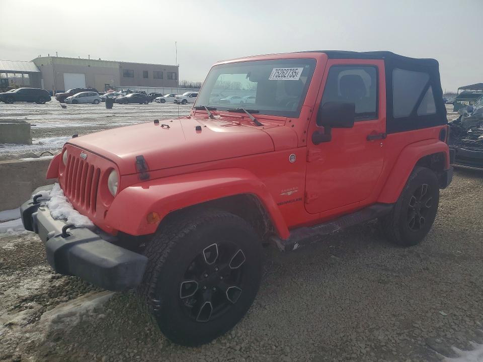 Photo 1 from auction – 2013 JEEP WRANGLER with VIN 1C4AJWBG3DL570271