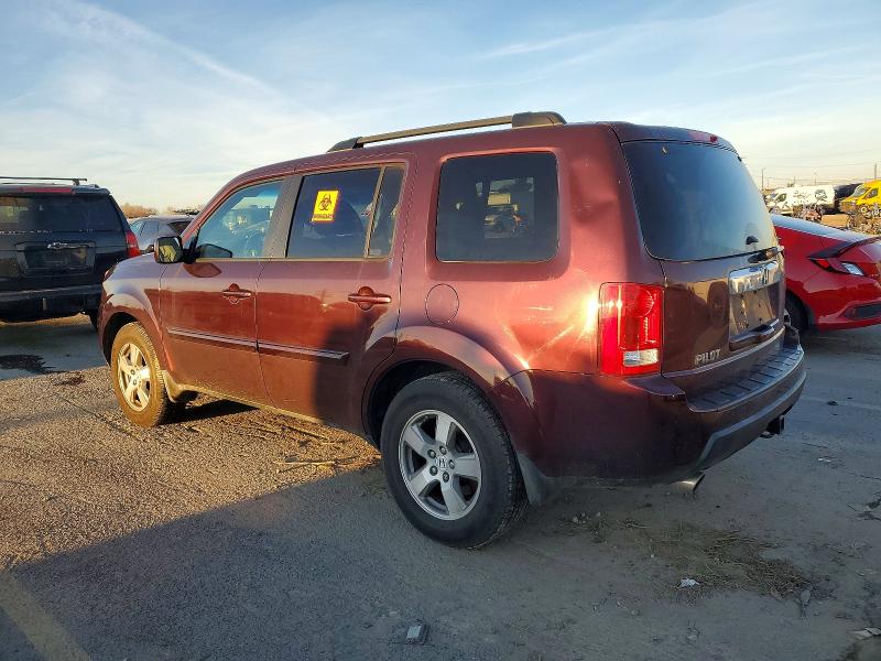 Photo 2 from auction – 2009 HONDA PILOT EXL with VIN 5FNYF48539B021366