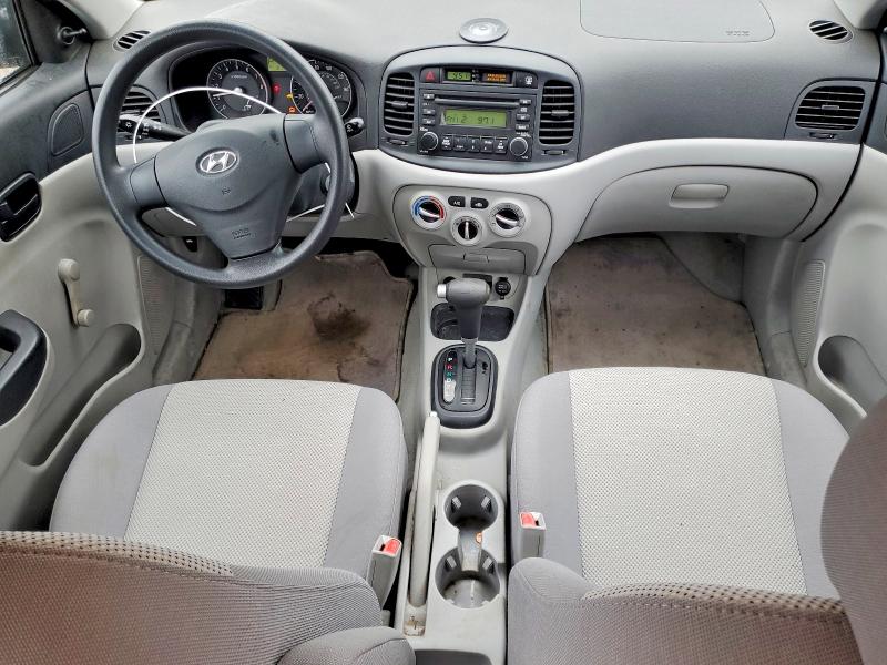Photo 8 from auction – 2007 HYUNDAI ACCENT with VIN KMHCN46C57U152961