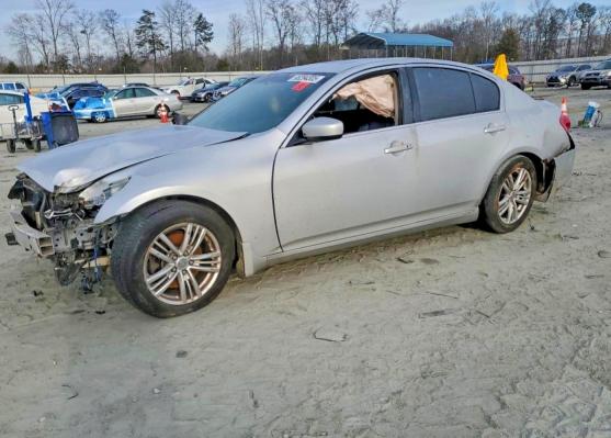 INFINITI G37 BASE 2013 with VIN JN1CV6AP1DM725086 - Photo from auction