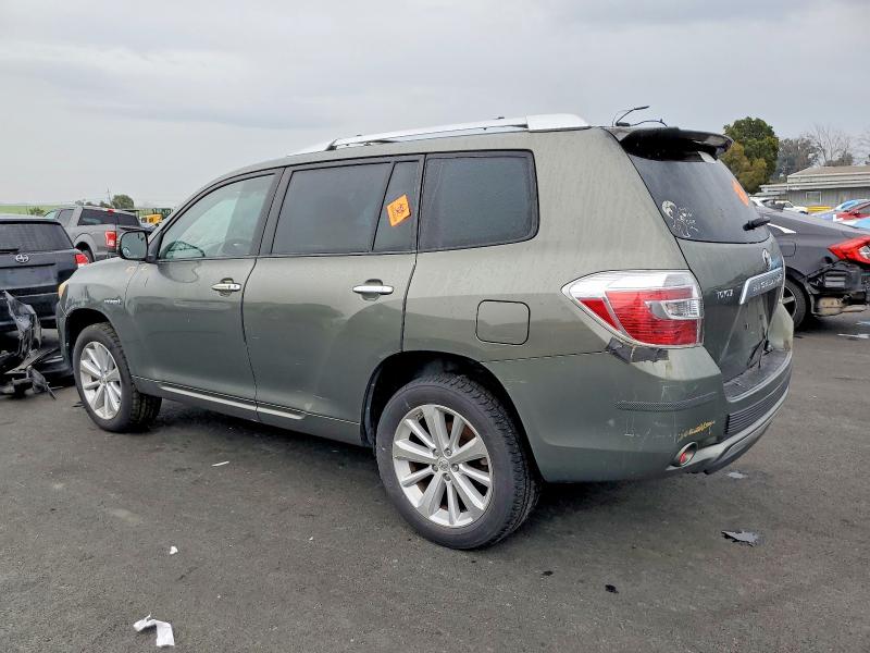 Photo 2 from auction – 2008 TOYOTA HIGHLANDER HYBRID with VIN JTEEW41A082022501