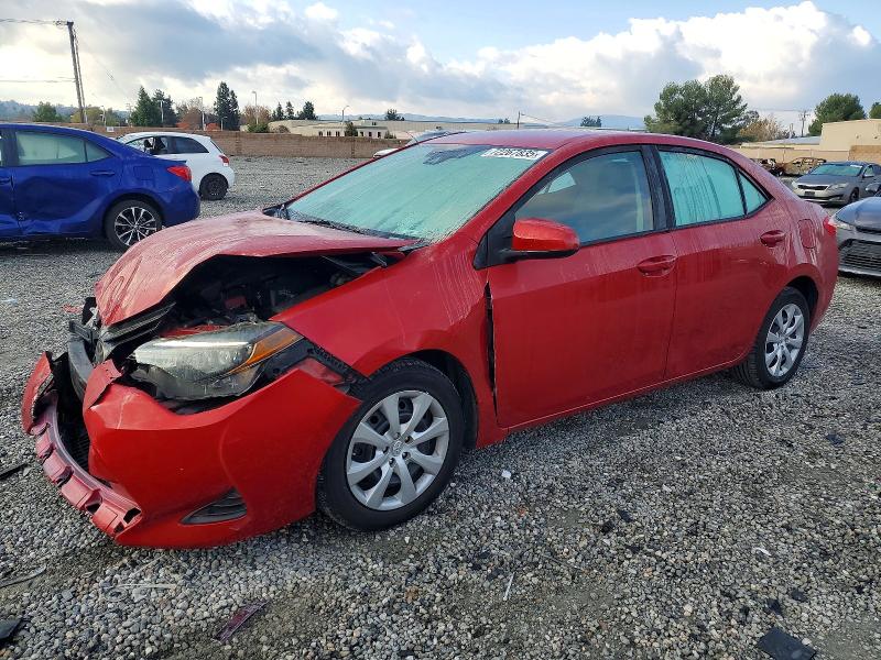 TOYOTA COROLLA 2019 with VIN 5YFBURHE3KP884722 - Photo from auction
