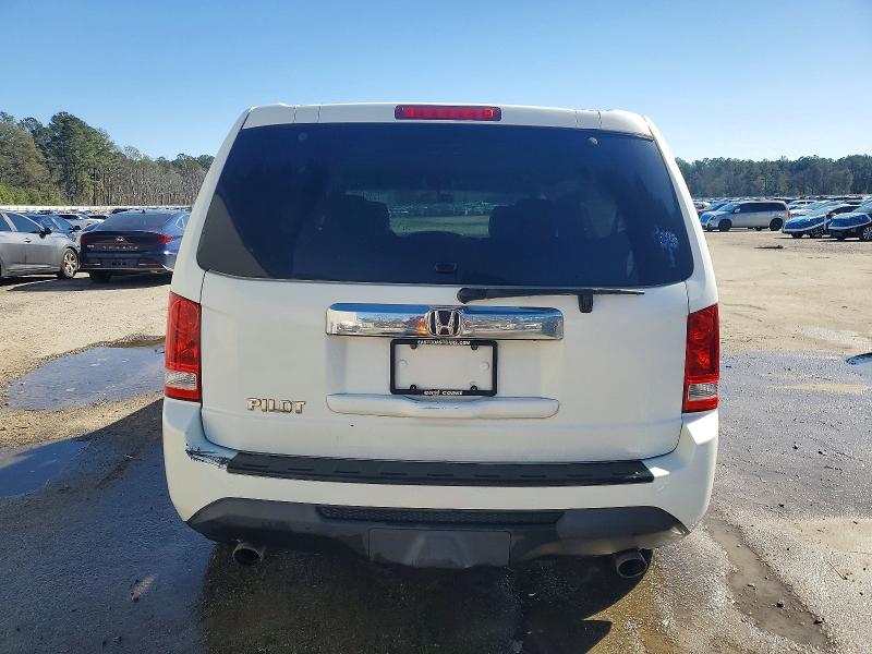 Photo 6 from auction – 2012 HONDA PILOT EX with VIN 5FNYF3H42CB025272