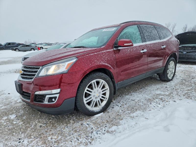 Photo 1 from auction – 2015 CHEVROLET TRAVERSE L with VIN 1GNKRGKD3FJ128377