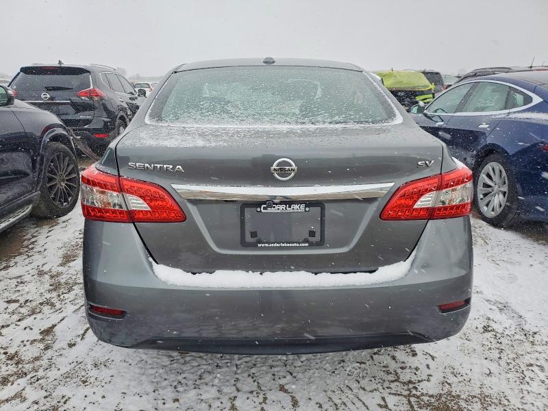 Photo 6 from auction – 2015 NISSAN SENTRA S with VIN 3N1AB7APXFL648429